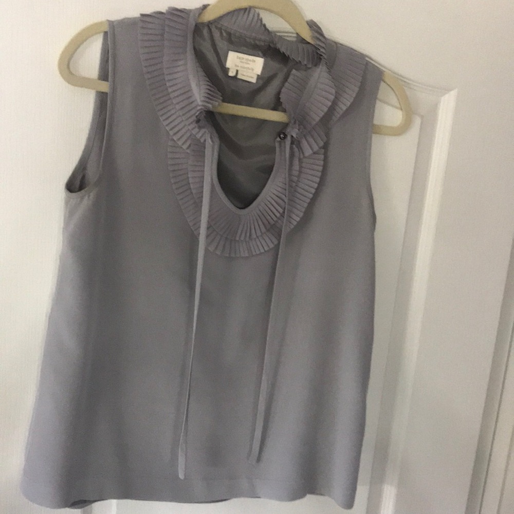 Kate Spade gray sleeveless top